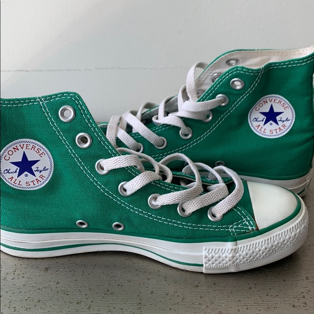 Green Converse